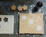 厚焼き玉子と明太マヨのオープンサンド作り方2写真