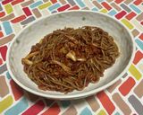 超簡単☆旨味堪能！激うまナポリタン蕎麦作り方5写真