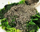 調味料2つで旨っ！！ほうれん草の胡麻和え作り方4写真