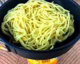 ▲山ごはん▲焼きカレーラーメン作り方2写真