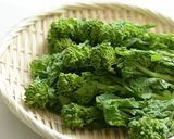 菜の花の醤油麹胡麻和え作り方6写真