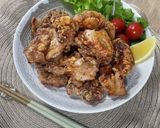 カリッじゅわ〜♡塩唐揚げ作り方4写真