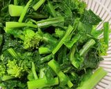 菜の花と豚肉のカレーマヨ炒め作り方4写真