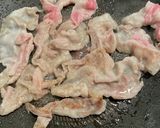 菜の花と豚肉のカレーマヨ炒め作り方8写真