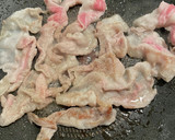 菜の花と豚肉のカレーマヨ炒め作り方8写真