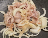 菜の花と豚肉のカレーマヨ炒め作り方10写真