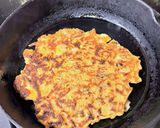 米粉でカリッ⭐︎ヘルシー舞茸キムチチヂミ作り方8写真
