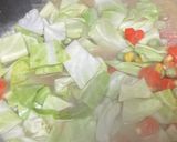 簡単ツナと春キャベツのバター醤油パスタ作り方3写真