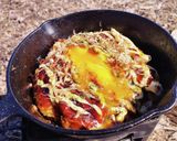キャンプで豚玉作り方5写真