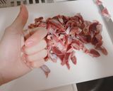 アホでも作れる砂肝ポン酢作り方1写真