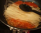 暗殺者のフォー＊渡り蟹パスタ風作り方3写真