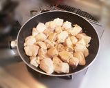 【パパ料理】鶏胸肉のチーズジューシー焼き作り方2写真