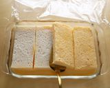 夜に冷蔵庫へ＆朝焼くだけフレンチトースト作り方4写真
