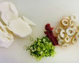 米粉で☆長芋と梅の和風チヂミ作り方2写真