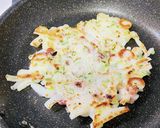 米粉で☆長芋と梅の和風チヂミ作り方3写真