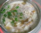 鯖味噌缶のお味噌汁作り方2写真