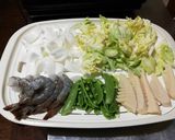 ホットプレートで春野菜と海老の蒸し焼き♪作り方2写真