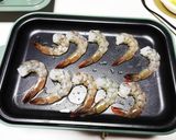 ホットプレートで春野菜と海老の蒸し焼き♪作り方3写真