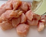 鶏胸肉のトマトクリーム煮込み作り方1写真