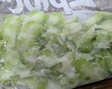 揉むだけ！ブロッコリーの芯の浅漬け作り方5写真