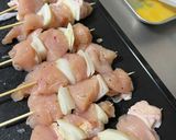 さっぱりヘルシー☆鶏胸肉と玉ねぎの串カツ作り方1写真