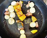 かぼちゃと長芋のグラタン作り方3写真