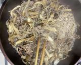 肉牛蒡炒め作り方5写真