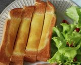 甘じょっぱ病みつき。生ハムメロントースト作り方2写真