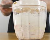 ［糖質制限］いちごのバスクチーズケーキ作り方4写真