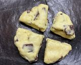 材料4つの簡単チョコスコーン作り方3写真