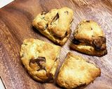 材料4つの簡単チョコスコーン作り方4写真