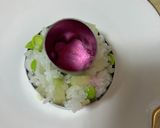 簡単ひな寿司☆枝豆とたくあん入りご飯で☆作り方4写真