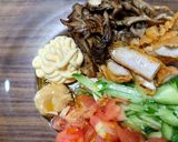 ヨウサマの減塩舞茸の味噌󠄀マヨネーズサラダ作り方4写真