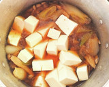 簡単！和食豆腐と長ねぎ しめじのみぞれ煮作り方6写真