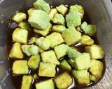 冷凍野菜で!和風アボカドカルパッチョ作り方1写真