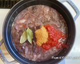 ワインで肉が柔らか✨鹿肉のワイン煮込み作り方6写真