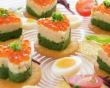 パテといくらの三色重ね【うずら.com】作り方7写真