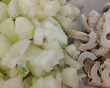 セロリと竹輪の炒め煮作り方1写真