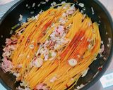 冷凍野菜でペペロンチーノ暗殺者のパスタ☆作り方4写真