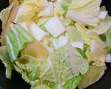 簡単!激ウマ!ウインナー白菜味噌チーズ鍋作り方4写真