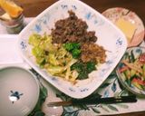 野菜やキノコ盛り沢山❕秋の焼肉定食☺作り方12写真