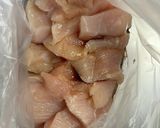 鶏胸肉とトロ〜リなすのさっぱり甘酢炒め作り方1写真