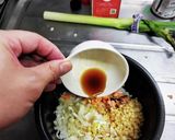 鮭の切り身と揚げ玉の混ぜご飯作り方3写真