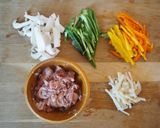 エリンギ青椒肉絲作り方1写真