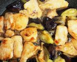 鶏胸肉とトロ〜リなすのさっぱり甘酢炒め作り方4写真