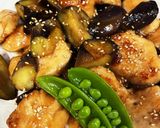 鶏胸肉とトロ〜リなすのさっぱり甘酢炒め作り方5写真