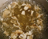 豚野菜オイスターソースの白だし舞茸餡丼作り方7写真