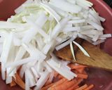 皮まで食べるよ♪大根きんぴら作り方6写真