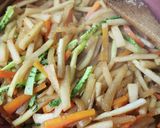 皮まで食べるよ♪大根きんぴら作り方12写真