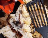余り焼きそば✕残りご飯＝そば飯チャーハン作り方2写真